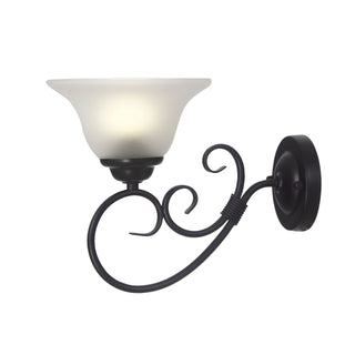 Oriel Gaston II Traditional Frost Wall Light