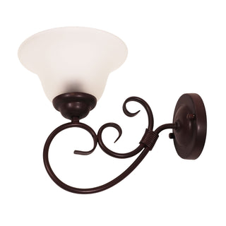 Oriel Gaston II Traditional Frost Wall Light