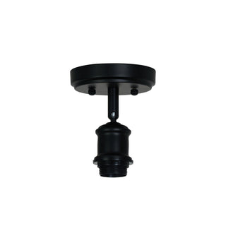Oriel Bradway CTC Black E27 Ceiling and Wall Mount