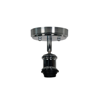 Oriel Bradway CTC Chrome E27 Ceiling and Wall Mount