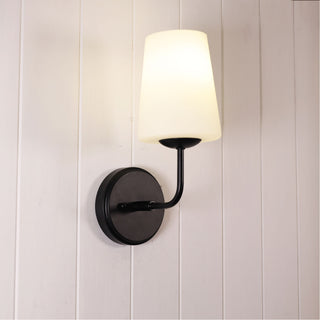 Oriel Lighting Hopley Glass Wall Light