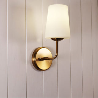 Oriel Lighting Hopley Glass Wall Light