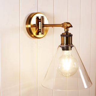 Oriel Lighting Heath Swing Arm Wall Light