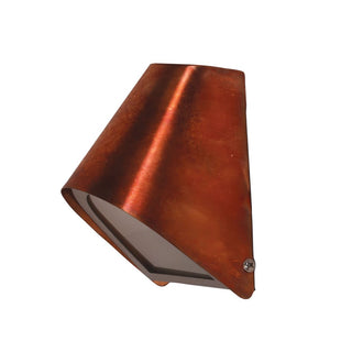 Oriel Lighting BRAVA 240V Real Copper Outdoor Wall Light