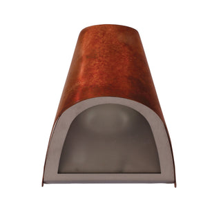 Oriel Lighting BRAVA 240V Real Copper Outdoor Wall Light
