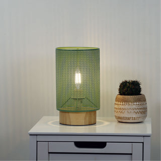 Oriel Lighting Lenny Mesh Bedside Lamp