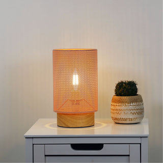 Oriel Lighting Lenny Mesh Bedside Lamp