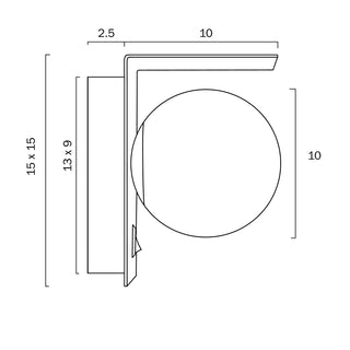 Telbix OLIO Wall Lamp
