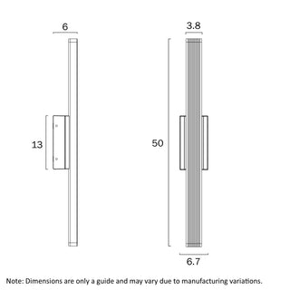 Telbix Ostel 1 Light Exterior Wall Light
