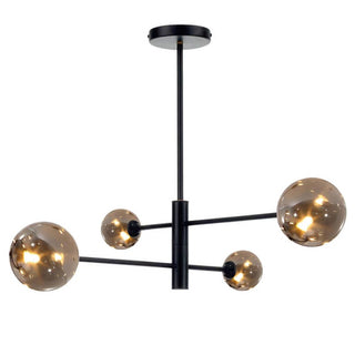 ORBIT Matte Black Pendant Light – 4 Light by VM Lighting