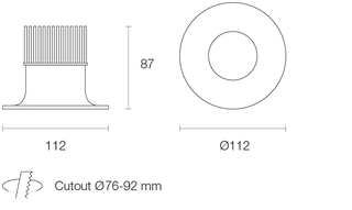 Trend PLATINUM P12K LED Downlight