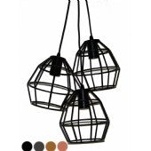 Toongabbie P1601 3LT Cage Pendant