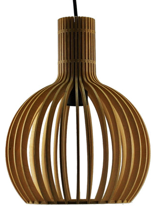Toongabbie P1603 Small Wood Pendant