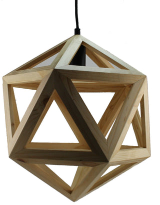 Toongabbie P1605 Dodecagon Wooden Pendent