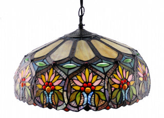 Toongabbie P183453 Leadlight Pendant 18″