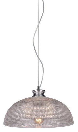 Toongabbie P1865CH Glass Etched Pendant