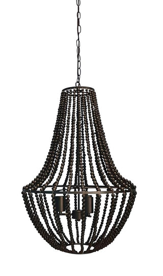 Toongabbie P1888L Beaded Chandelier Pendant 3 Light