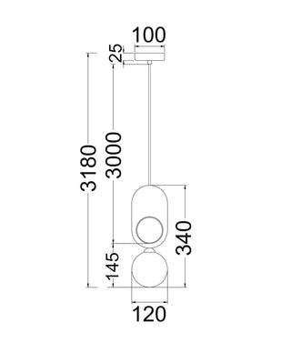 CLA Palta Interior Sandblasted Opal Diffuser with Brass & Wood Highlight Pendant Lights