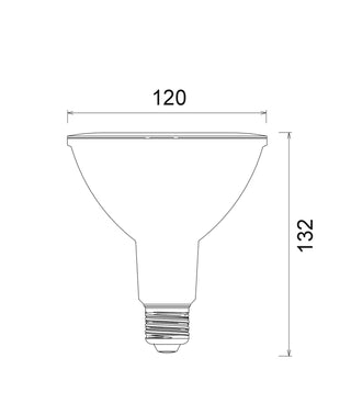 CLA LED PAR38 Globes IP65 15W