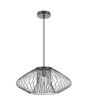 CLA Parrilla Interior Oval Cage Iron Pendant Lights OD440mm