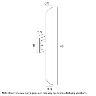 Telbix Penros 2 Light Exterior Wall Light