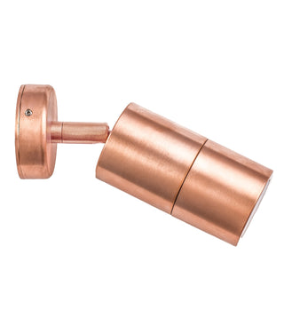 CLA GU10 Exterior Wall Pillar Spot Lights (Copper) IP65