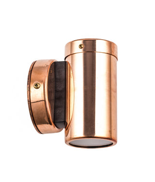 CLA Mr16  Exterior Wall Pillar Lights (Light Weight Copper) IP54