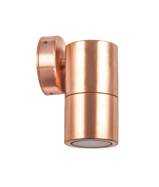 CLA GU10 Exterior Wall Pillar Spot Lights (Copper) IP65