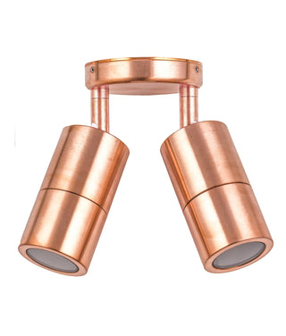CLA Mr16 Exterior Wall Pillar Spot Lights (Copper) IP65