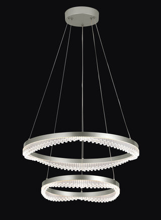 PHL6201-2 2 Ring Glacier Pendant