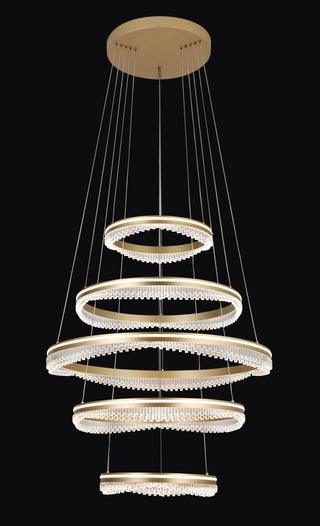PHL6201-5 5 Ring Glacier Pendant