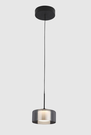 PHL6202-1/BK Taupo 1 Light Pendant