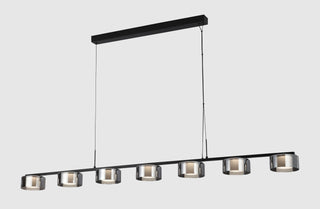 PHL6202-7/BK TAUPO 7 Light Pendant