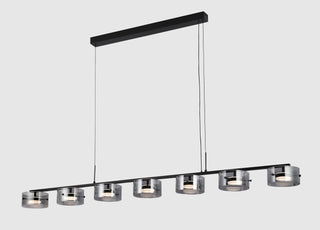 PHL6203-7/BK Tekapo 7 Light Pendant