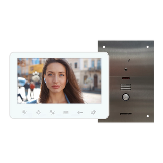 PSA Panacom 900 Intercom Kit with Flush Stainless Steel Door Station