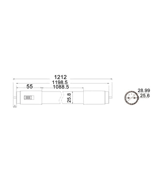 CLA T8 LED Tri-CCT Tubes 2FT 4FT 5FT