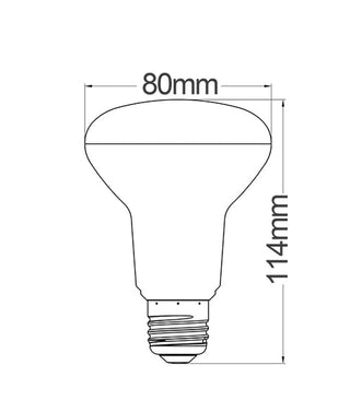CLA R63 & R80 LED Globes