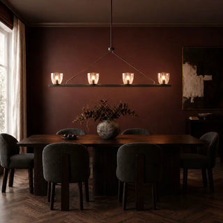 Telbix Radam 4 Light Bar Pendant Light