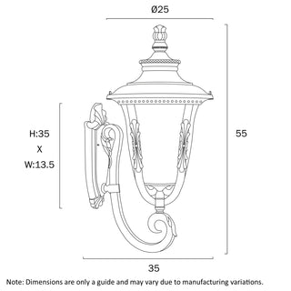 Telbix Ramiro 25 Exterior Wall Bracket