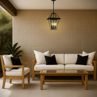 Telbix Rye 27cm Pendant Light Solid Brass Large