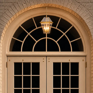 Telbix Rye 27cm Pendant Light Solid Brass Large
