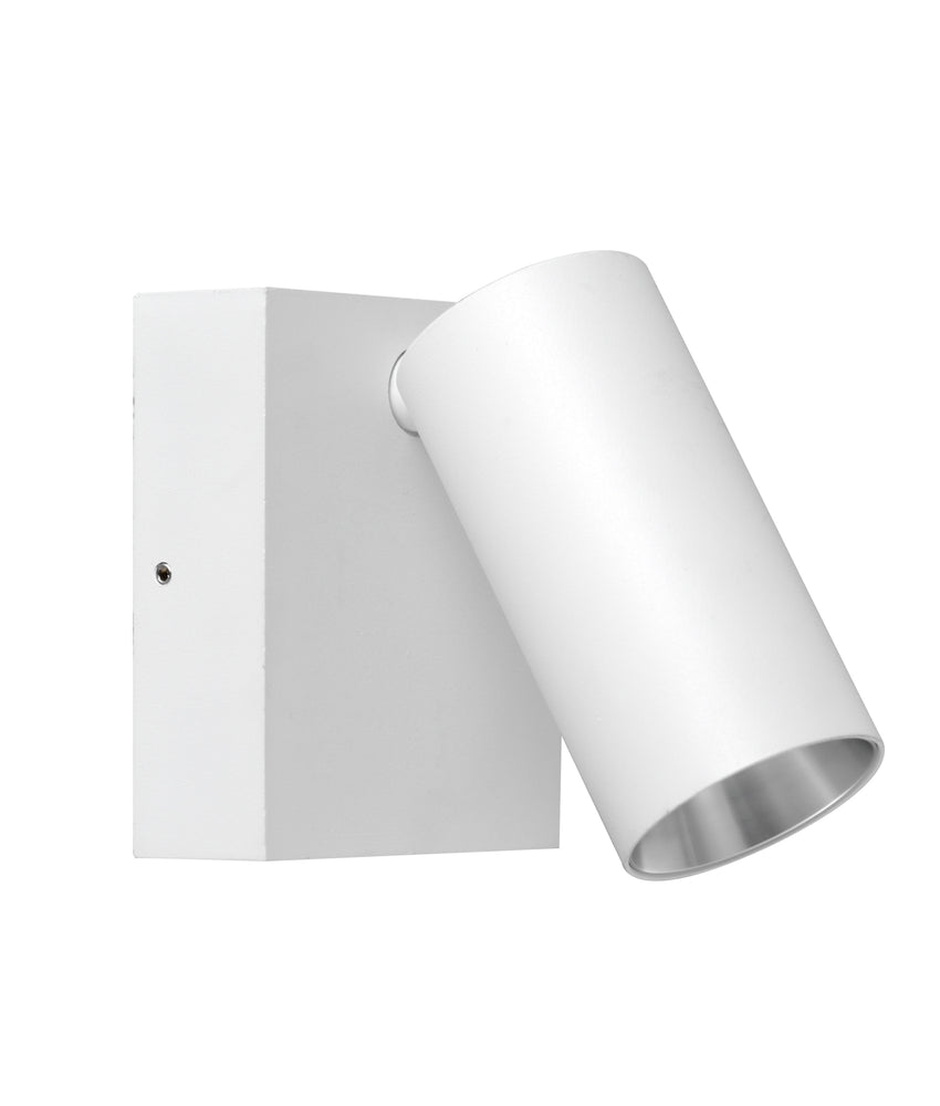 CLA SEC Exterior LED Tri-CCT Single Adjustable Wall Pillar Lights