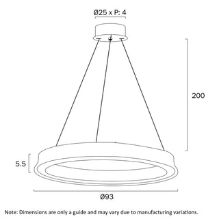 Telbix Serda 93 Pendant Light