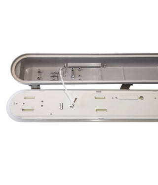 CLA Shieldtir Exterior LED Waterproof Dual Power & Tri-CCT Battens IP65 IK08