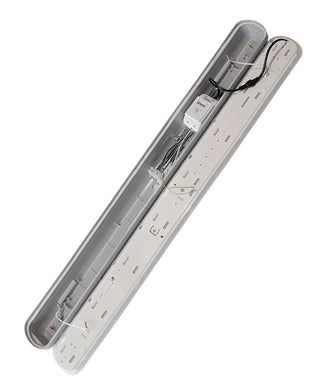 CLA Shieldtir Exterior LED Waterproof Dual Power & Tri-CCT Battens IP65 IK08