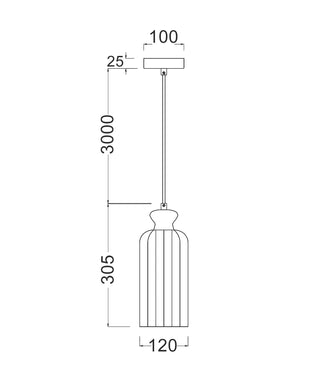 CLA Sino Interior Ellipse Clear Glass Shade Pendant Lights