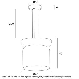 Telbix Skapa Pendant BD