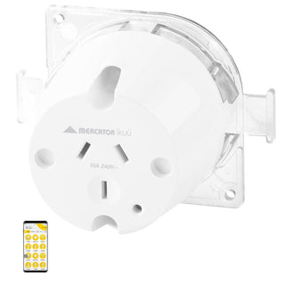 Mercator Ikuü Smart Wi-Fi Plug Base With Clear Rear Cover