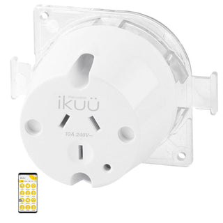 Mercator Ikuü Smart Zigbee Plug Base With Clear Rear Cover