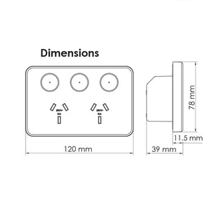 SAL Pixie Ambience Gpo Smart Socket SPO23/BTAM
